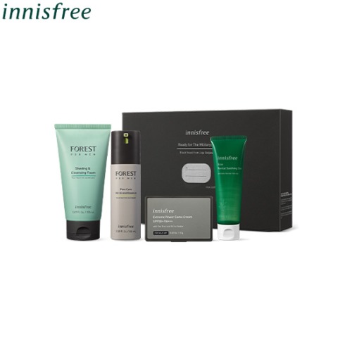 INNISFREE Ready For The Military Set 4items | Best Price and Fast Shipping  from Beauty Box Korea