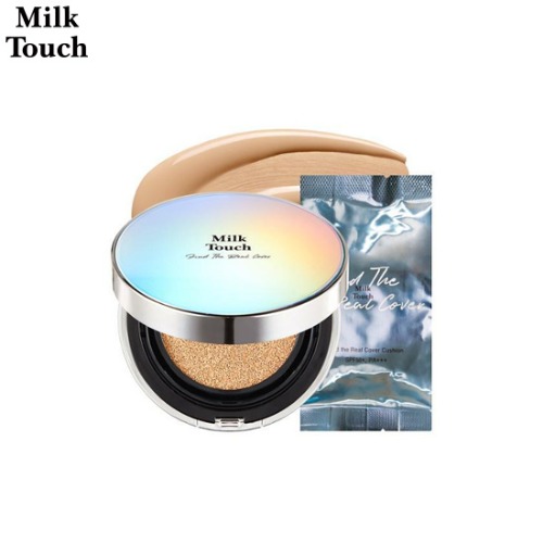 MILK TOUCH Find The Real Cover Cushion SPF50+ PA+++ 14g*2ea