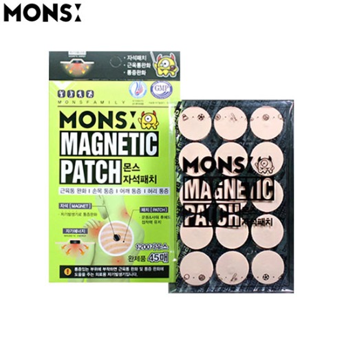 MONS FAMILY Magnetic Patch 1sheet(15patches)