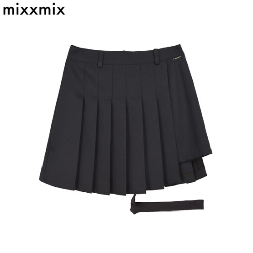 MIXXMIX LONELY CLUB Lonely Unbal Garter Skirt Pants 1ea available now at  Beauty Box Korea