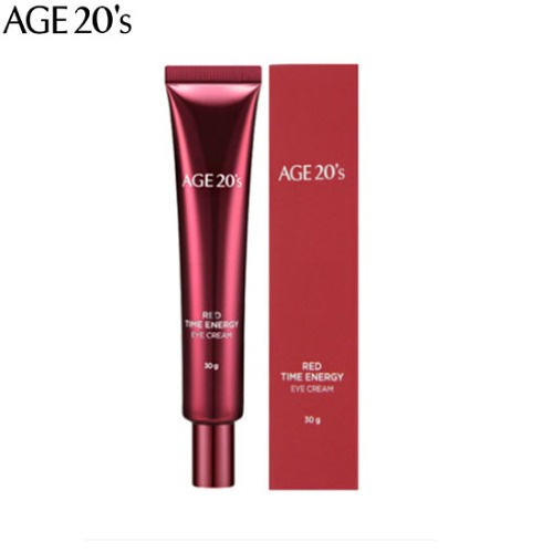 AGE 20&#039;S Red Time Energy Eye Cream 30g,Beauty Box Korea,AGE 20&amp;#039;S