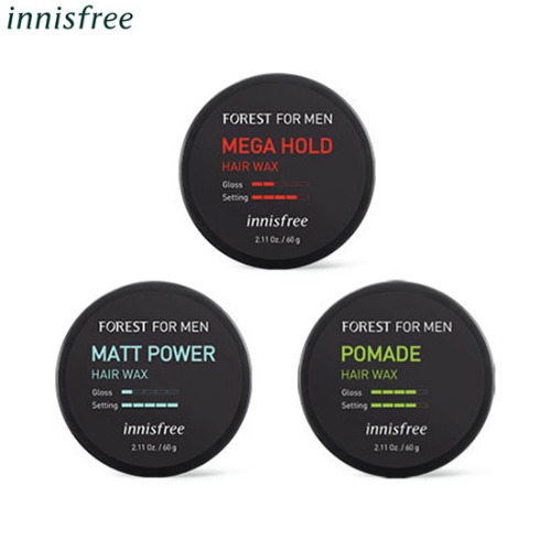 INNISFREE Forest for Men Smart Hair Wax 60g (3 types) | Best Price and Fast  Shipping from Beauty Box Korea