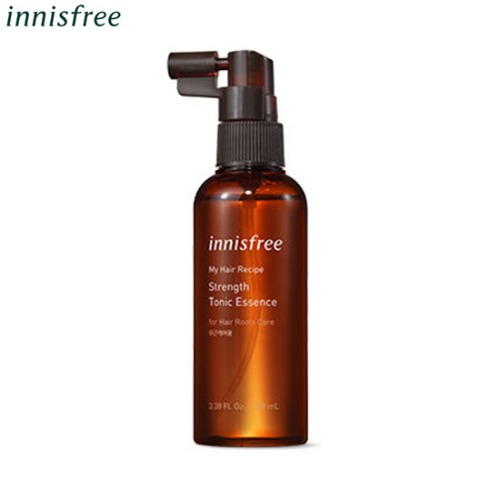 INNISFREE My Hair Recipe Strength Tonic Essence (For Weak Hair Roots) 100ml  | Best Price and Fast Shipping from Beauty Box Korea