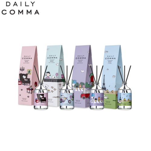 DAILY COMMA Snoopy Diffuser 100ml [1+1+1] [DAILY COMMA X SNOOPY]