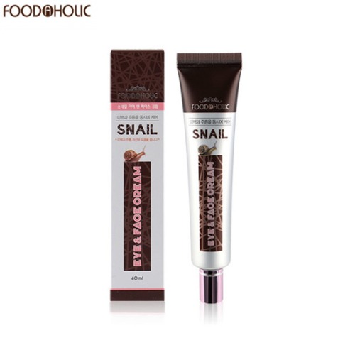 FOODAHOLIC Snail Eye &amp; Face Cream 40ml