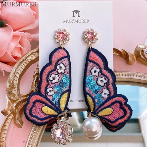 Hand Made Butterflies Earrings