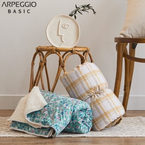 ARPEGGIO BASIC Soft Micro Fleece Blanket 1ea [1+1]