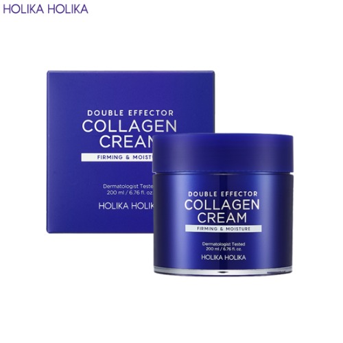 HOLIKA HOLIKA Double Effector Collagen Cream 200ml [Online Excl.],Beauty Box Korea,HOLIKAHOLIKA