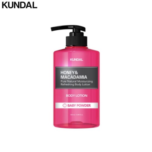 KUNDAL Honey & Macadamia Pure Body Lotion 500ml | Best Price and Fast  Shipping from Beauty Box Korea