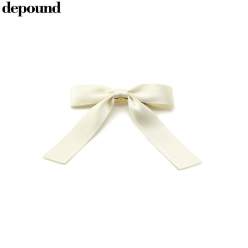 DEPOUND Ribbon Hair Pin 1ea (Ivory)