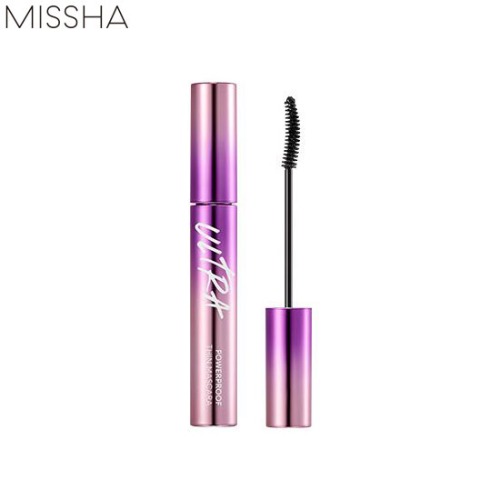 MISSHA Ultra Powerproof Thin Mascara [Curl Up Fixer] 9g