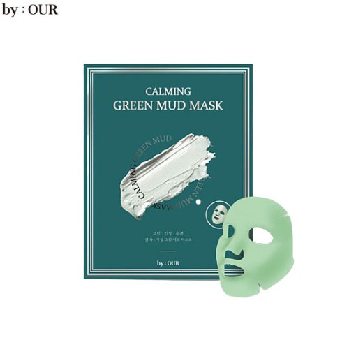 BY:OUR Calming Green Mud Mask 13g*3sheets