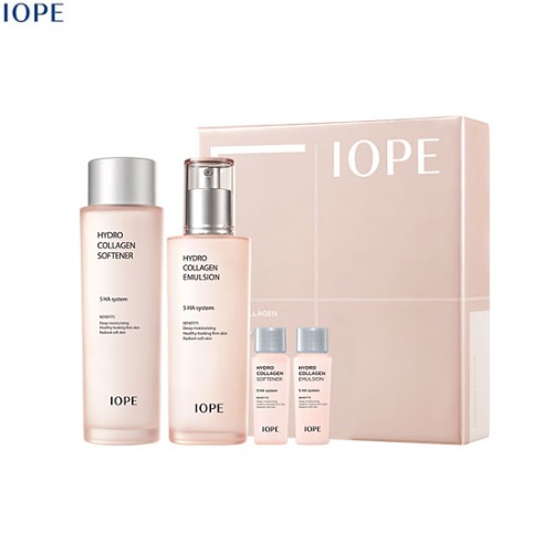 IOPE Hydro Collagen Special Set 4items | Best Price and Fast Shipping from  Beauty Box Korea