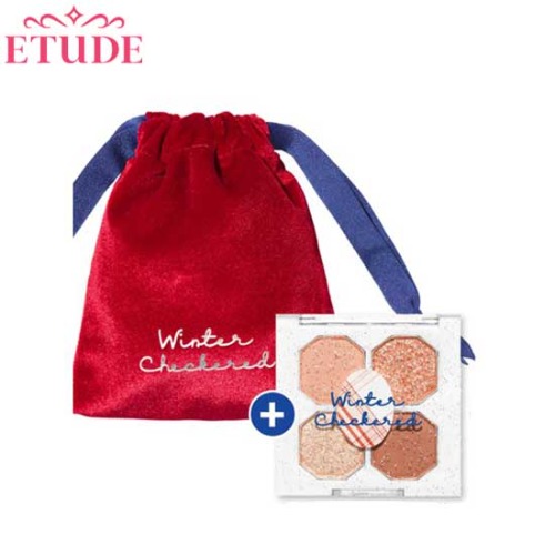 ETUDE Winter Checked Special Pouch Kit 1ea [Winter Checked Collection]