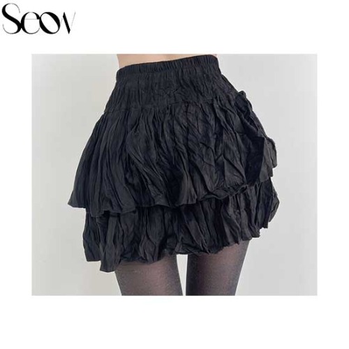SEOW 241. Suede Cancan Skirt 1ea