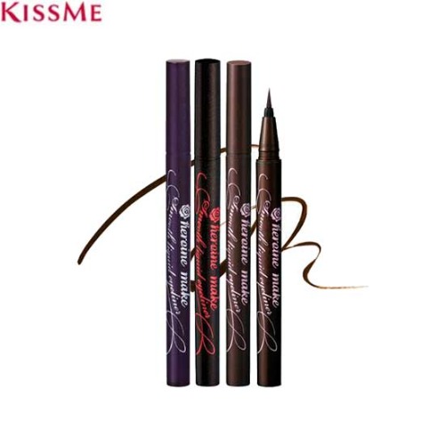 KISS ME Heroin Make Smooth Liquid Eyeliner Superkeep 0.4ml,Beauty Box Korea,KISS ME