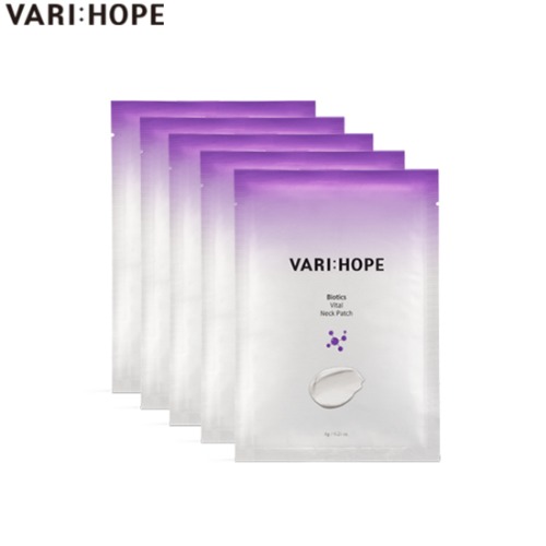 VARI:HOPE Biotics Vital Neck Patch 6g*5ea