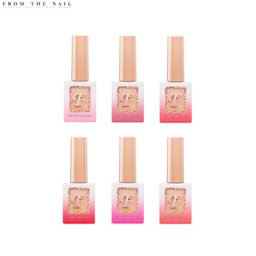 FROM THE NAIL Pink Shoes Syrup Gel Nail Set 6items