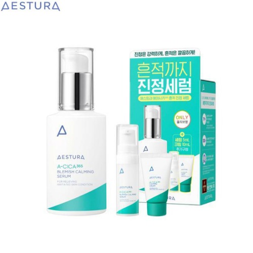 AESTURA A-Cica365 Blemish Calming Serum Special Set 3items