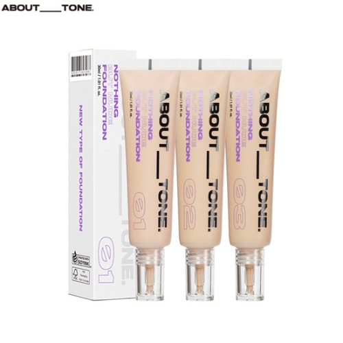 ABOUT TONE Nothing But Nude Foundation 30ml