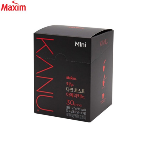 DONGSUH Maxim Kanu Dark Roasted Americano 0.9g x 30 Sticks