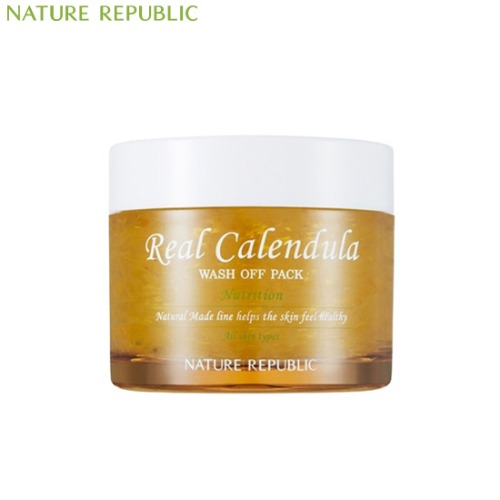 NATURE REPUBLIC Natural Made Real Calendula Wash Off Pack 100ml