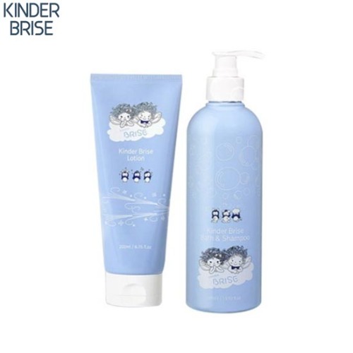 KINDER BRISE Both &amp; Shampoo 400ml + Lotion 200ml Set 2items