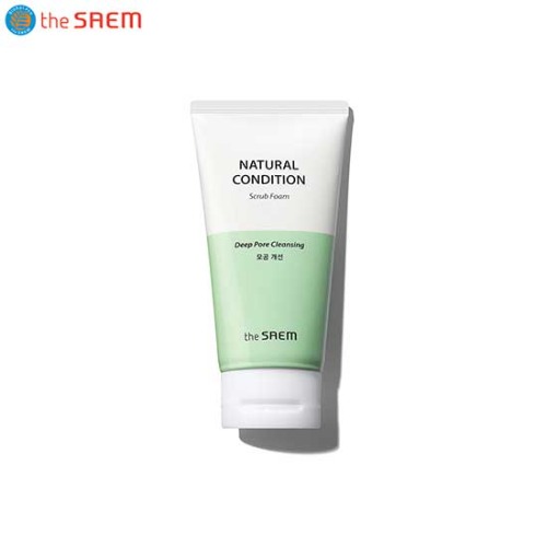 THE SAEM Natural Condition Scrub Foam(Deep pore cleansing) 150ml