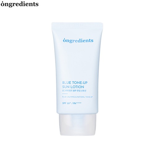 ONGREDIENTS Blue Tone-Up Sun Lotion SPF 50+ PA++++ 50ml
