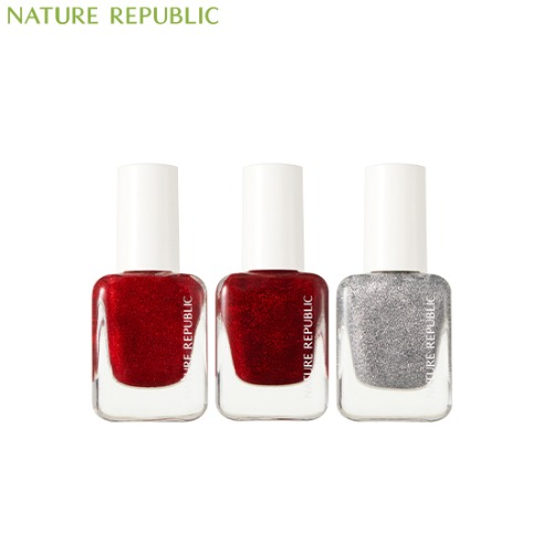 NATURE REPUBLIC Color&amp;Nature Glitter Nail Color 8ml