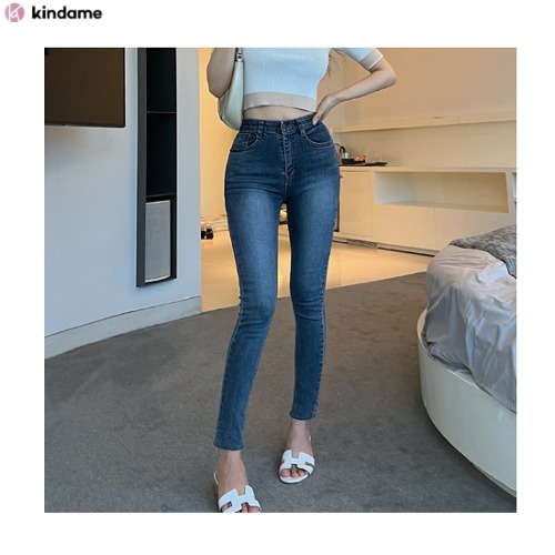 KINDAME Volume Up Daily Dark Blue Skinny Jeans 1ea Best Price and Fast ...