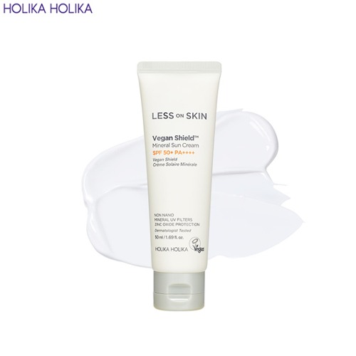 HOLIKA HOLIKA Less On Skin Vegan Shield Mineral Sun Cream SPF50+ PA++++ 50ml