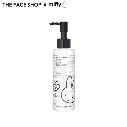 THE FACE SHOP Rice Water Bright Light Cleansing Oil 150ml [MIFFY EDITION] |  Best Price and Fast Shipping from Beauty Box Korea