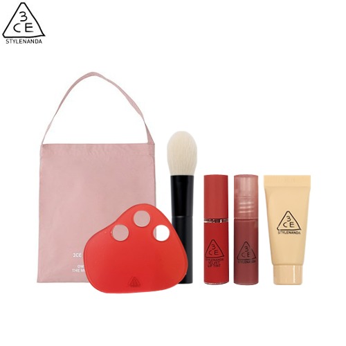 3CE Lip &amp; Foundation With Tote Bag Makeup Set 6items