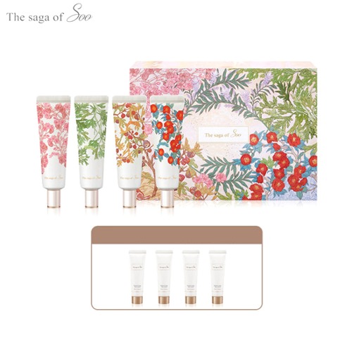 THE SAGA OF SOO Hyoyeon Botanical Energy Hand Cream Set 8items
