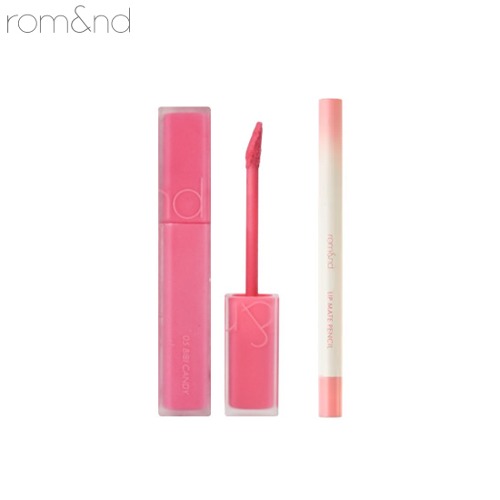 ROMAND Blur Fudge Tint + Lip Pencil Set 2items