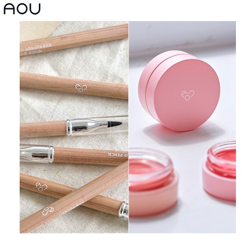 AOU Blending Lip Pencil + Tint Balm Set 2items