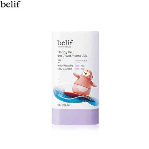 BELIF Happy Bo Easy Wash Sun Stick SPF50+ PA++++ 18g Best Price and Fast  Shipping from Beauty Box Korea