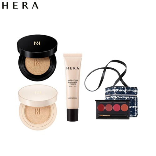 HERA Makeup Kit With Tweed Pouch Set 5items