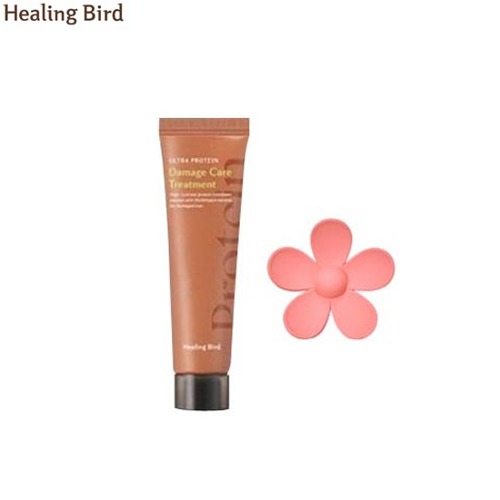 [mini] HEALING BIRD Ultra Protein Damage Care Treatment 30ml With Hair Clip Set 2items