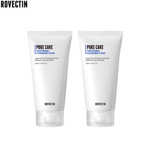 ROVECTIN Pore Care Tightening Cleansing Foam 150ml*2ea
