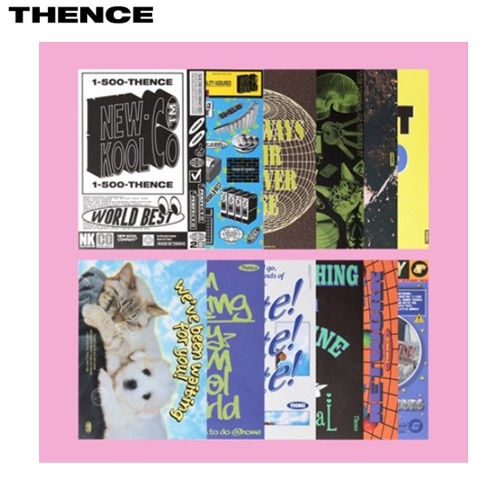 THENCE Mini Poster Collection A Set 12items