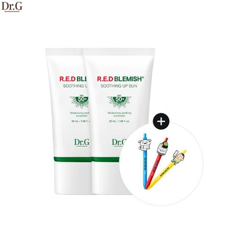 DR.G Red Blemish Soothing Up Sun Set 3items [Shin Chan Edition]