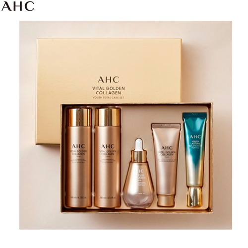 AHC Vital Golden Collagen Youth Total Care Set 5items