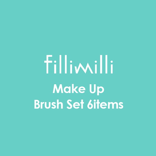 FILLIMILLI Make Up Brush Set 6items