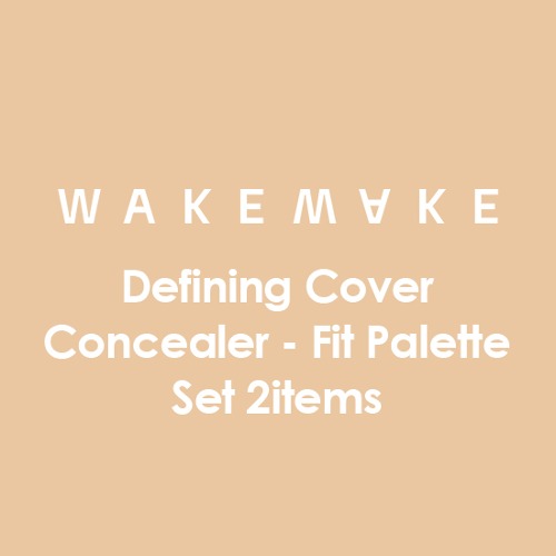 WAKEMAKE Defining Cover Concealer - Fit Palette Set 2items