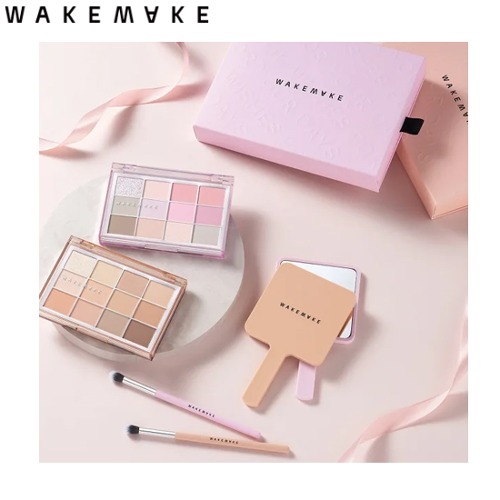 WAKEMAKE Soft Blurring Eye Palette Gift Set 3items