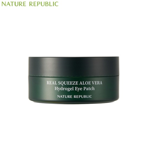 NATURE REPUBLIC Real Squeeze Aloe Vera Hydrogel Eye Patch 60ea