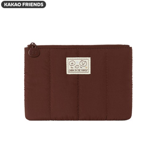 KAKAO FRIENDS Cabin In The Forest Padding Pouch Choonsik 1ea