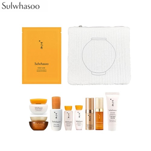 SULWHASOO Spring Limited Pouch With Basic Care Set 10 items